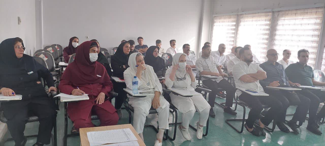 برگزاری کلاس آموزشی برای کارکنان بیمارستان البرز
