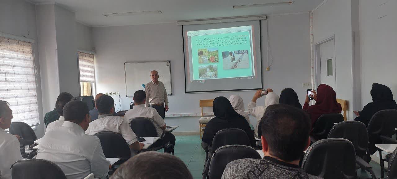 برگزاری کلاس آموزشی برای کارکنان بیمارستان البرز